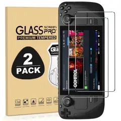 GENERICO - 02 Protectores Mica para Steam Deck OLED de Vidrio Templado