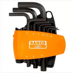 BAHCO - JGO DE 9 LLAVES HEXAGONALES / ALLEN MM BE-9578