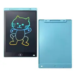 GENERICO - TABLET PIZARRA MÁGICA DIBUJO LCD 16 PULGADAS CELESTE MEDIANO
