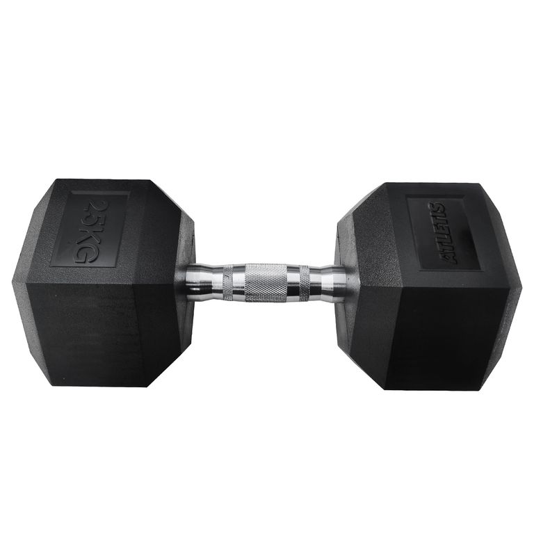Mancuerna Hexagonal 25 Kg Negro