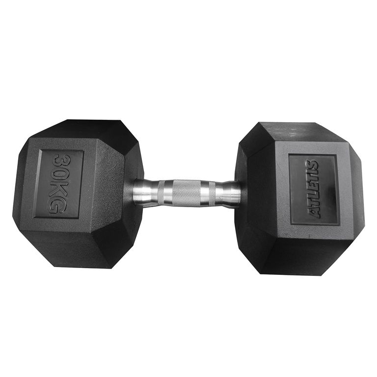 Mancuerna Hexagonal 30 Kg Negro