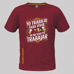 CHELEROS LECHEROS - Polo Chelero YO TRABAJO PARA VIVIR