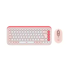 LOGITECH - Teclado +Mouse Pop Icon Bluetooth Wireless Sp Copilot Rose