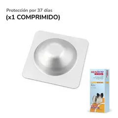 BRAVECTO - 1M Triple X1 Comprimido para perros de 2,5 – 5 kg