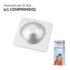 BRAVECTO - 1M Triple x1 Comprimido para perros de 5 - 10 kg