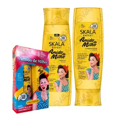 SKALA - PACK ALMIDÓN DE MAÍZ SHAMPOO + ACONDICIONADOR 325ML - EXPERT