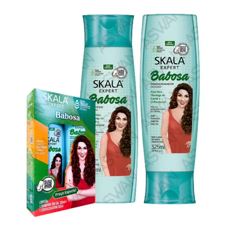PACK BABOSA ALOE VERA SHAMPOO + ACONDICIONADOR 325ML - EXPERT