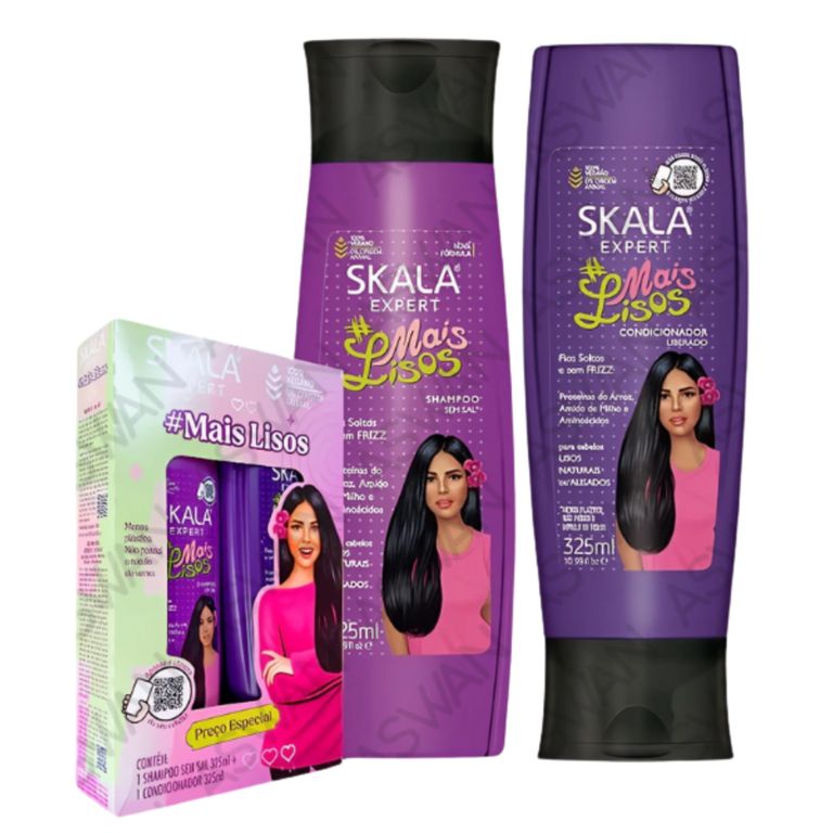 PACK MAIS LISOS SHAMPOO + ACONDICIONADOR 325ML - EXPERT