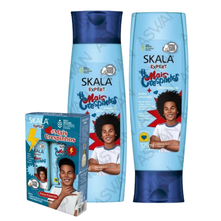PACK MAIS CRESPOS SHAMPOO + ACONDICIONADOR 325ML - EXPERT