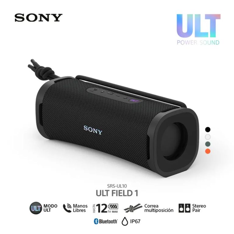 Parlante con Bluetooth SRS-ULT10 Portátil ULT FIELD 1 - Negro