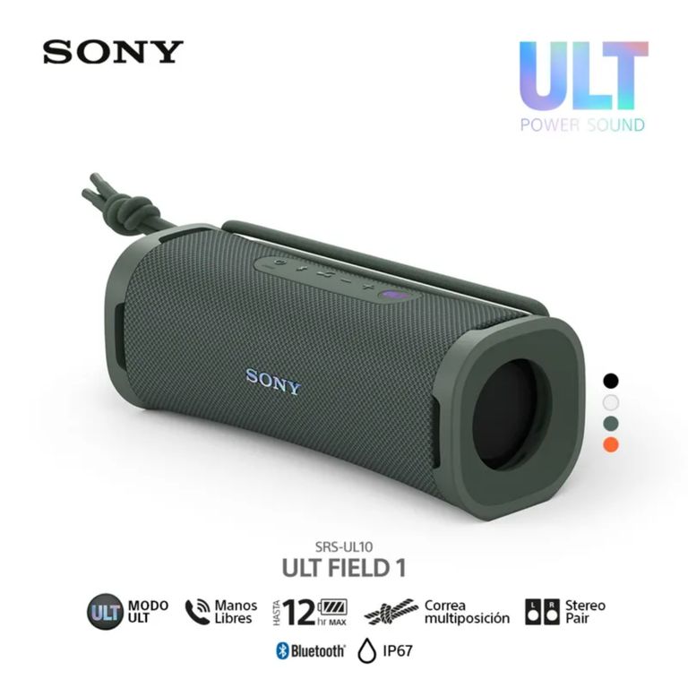 Parlante con Bluetooth SRS-ULT10 Portátil ULT FIELD 1 - Gris Bosque