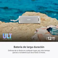 SONY - ULT FIELD 1 BLANCO HUESO (SRS-ULT10) – Parlante Bluetooth Portátil