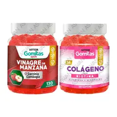 GENERICO - Pack Adulto Vinagre De Manzana & Colageno 150 UND - SOTTCOR