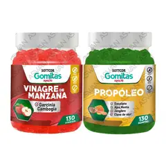 GENERICO - Pack Adulto Vinagre De Manzana & Propoleo 150 UND - SOTTCOR