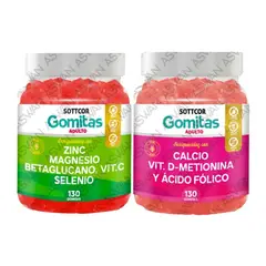 GENERICO - Pack Adulto Zinc & Calcio 150 UND - SOTTCOR