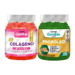 GENERICO - PACK ADULTO COLAGENO & PROPOLEO 130 GOMITAS - SOTTCOR