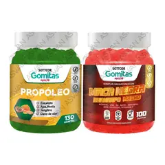 GENERICO - PACK ADULTO PROPOLEO & MACA NEGRA 130 GOMITAS - SOTTCOR