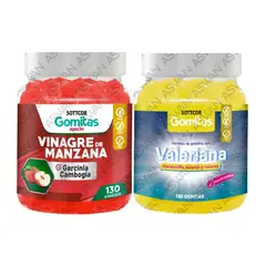 GENERICO - Pack Adulto Vinagre De Manzana & Valeriana 150 UND - SOTTCOR