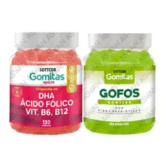 GENERICO - Pack Adulto Dha & Gofos 150 UND - SOTTCOR