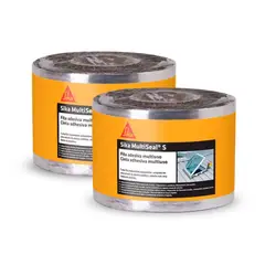 SIKA - Pack 2 Cintas selladoras Multiseal S aluminio 10cm x 10m
