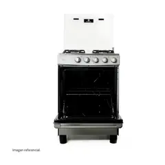 INDURAMA - Cocina Vernet 24 Gris 4 Hornillas