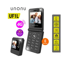 UNONU - CELULAR BASICO UF1L TAPA 4G PANTALLA 2.4"