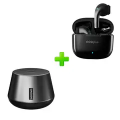 LENOVO - Combo audífonos LP40pro Negro+ Parlante Bluetooth k3 PRO