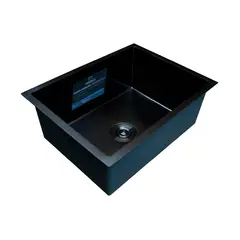 FRATELLI - Lavadero P Marmol 59X45X23Cm Nano Black Infinity Premium -