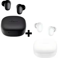 XIAOMI - Combo Redmi Buds 6 Play Negro + Buds 6 Play Blanco