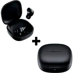 XIAOMI - Audífonos Inalámbricos Redmi Buds 6 Play Pack x2 Negro Dúo TWS