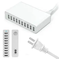 GENERICO - Cargador 12 Puertos Usb 150w Carga Rápida Xlx-x6 Usb 30a