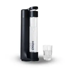 EDEN - Combo Gasificadora De Bebidas CHISPA Negro +Tanque de Repuesto