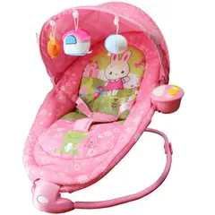 EBABY - Mecedora DANCINO Vibrador Musical Rosado