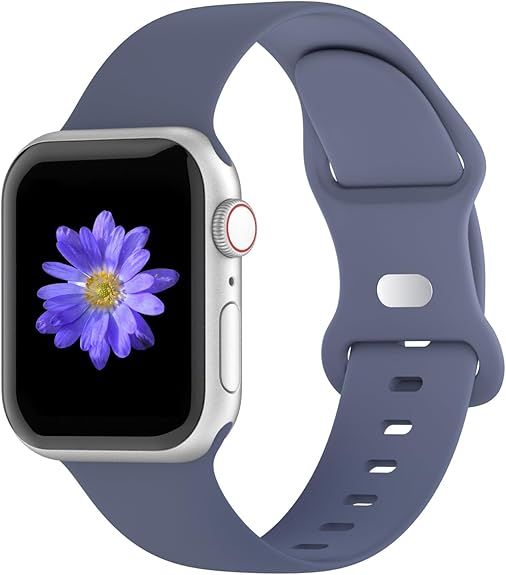 Correa Silicona Compatible con Apple Watch 38- 40- 41mm ML Color Azul