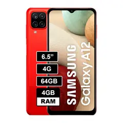SAMSUNG - A12 65 64GB 4GB RAM Rojo