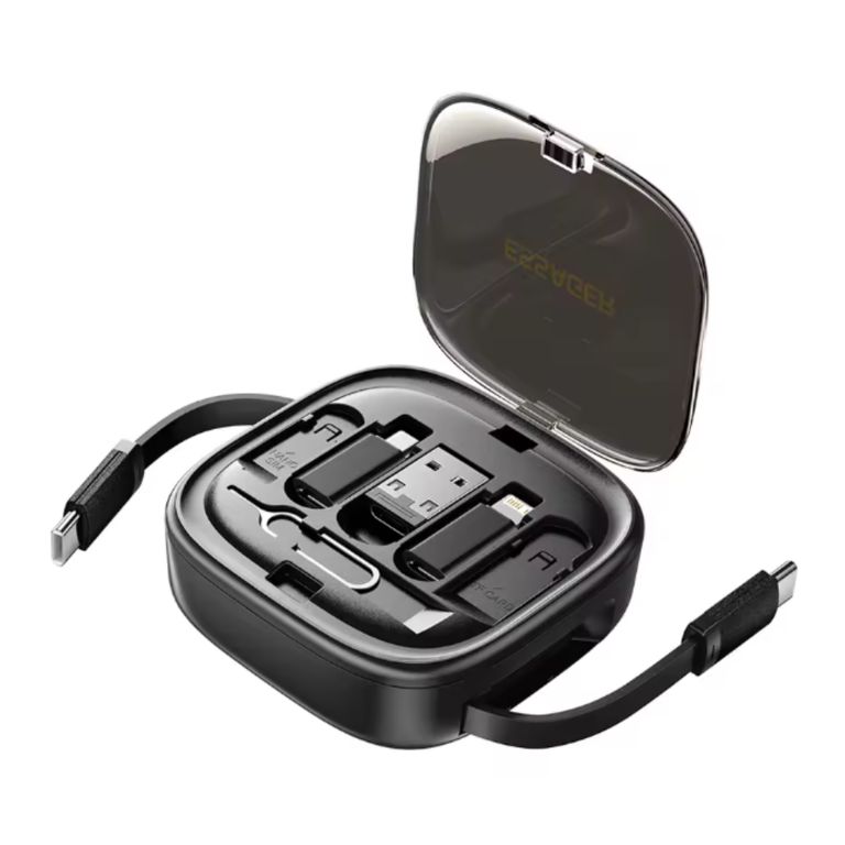 Cable Usb Tipo C 60w Retractil Y Adaptadores