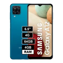 SAMSUNG - A12 65 64GB 4GB RAM Azul