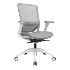 OFIDEAS - Silla De Oficina Ergonómica Gerente Loop Gris