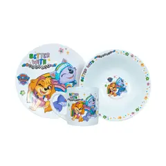 SCOOL - Vajilla infantil Ceramica 3Pz Paw Patrol M 704347
