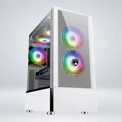 ANTRYX - CASE RX 460 MESH WHITE USB3.0, FAN X3, VIDRIO TEMPLADO