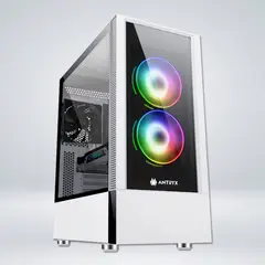 ANTRYX - CASE RX 460 WHITE USB3.0, ARGB FAN X2, VIDRIO TEMPLADO
