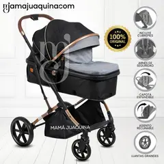 EBABY - Coche Moisés Travel System «SATURNO ULTRA» Gray