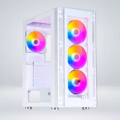 ANTRYX - CASE RX-260 WHITE USB30 FRGB FAN X4 VIDRIO TEMPLADO
