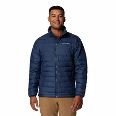 COLUMBIA - Casaca Hombre Powder Lite II Azul