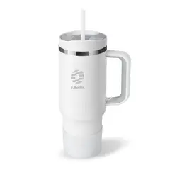 FJBOTTLE - - Botella Mug Témico acero con tapa de tritán 40oz - Blanco