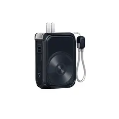 REMAX - Power Bank Titan Charge 10000mAh MagSafe Negro con Carga Rápida