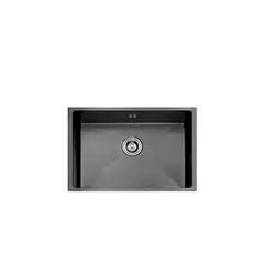 XM - Lavadero de cocina 1 poza Acero Negro US01-7646