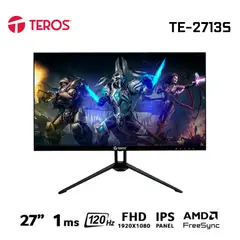 TEROS - Monitor plano TE-2713S 27 FHD IPS HDMI DP
