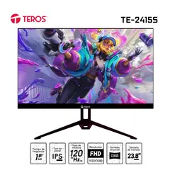 TEROS - Monitor plano TE-2415S 238 FHD IPS HDMI DP