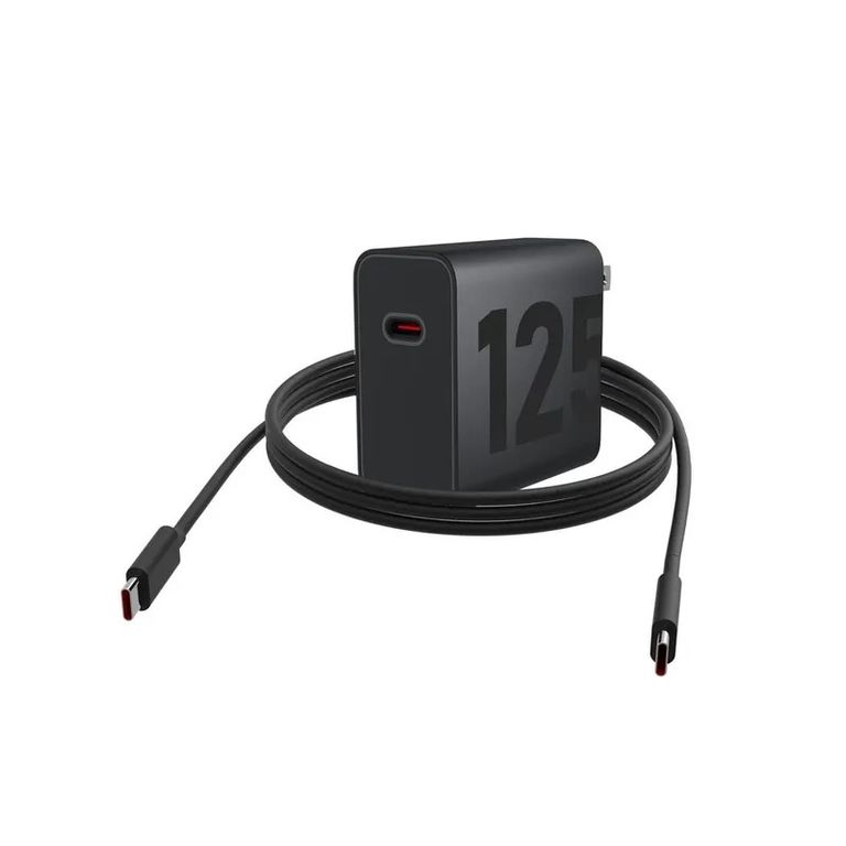 Cargador Para 125W Salida Tipo C con Cable Carga Rápida
